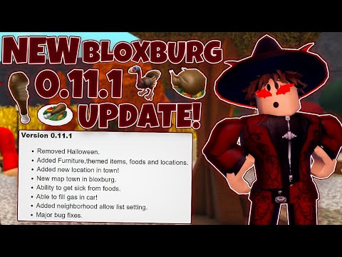 Bloxburg Halloween Update Log released for 0.11.0 in October 2022 - Try  Hard Guides