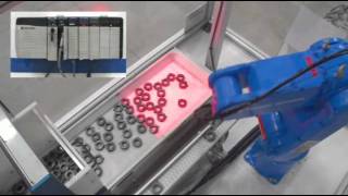 Motoman MLX100 Robot Gateway, MH5 Robot & Flexible Feeder.mp4
