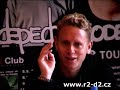 Depeche Mode  - Exciter Tour Press conference 2001