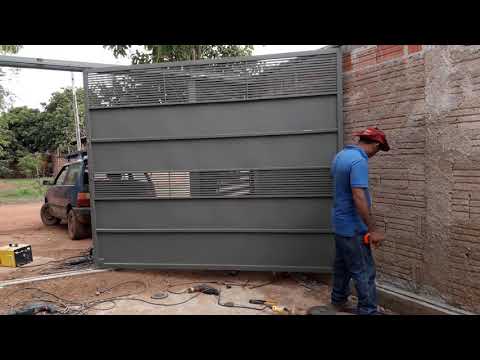 Vídeo: Como dobrar um portão para fora?