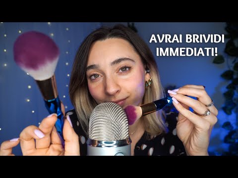 LA COMBO ASMR MIGLIORE DI SEMPRE | Tongue cliking + brushing camera + brushing face