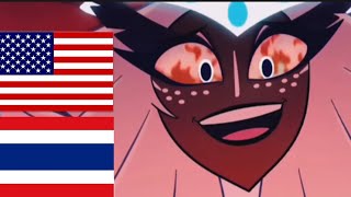 Hazbin Hotel (Singing in each country) Thailand and United States of America