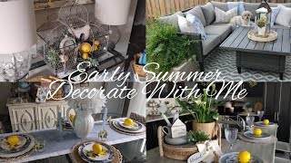 NEW🍋EARLY SUMMER DECORATE WITH ME🍋/FARMHOUSE SUMMER DECORATE WITH ME🌱🍋SUMMER DECORATING INSPIRATION🌱