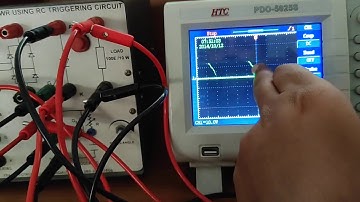 Study of Gate Firing Circuits of SCR’s - "RC" Firing Experimental setup.