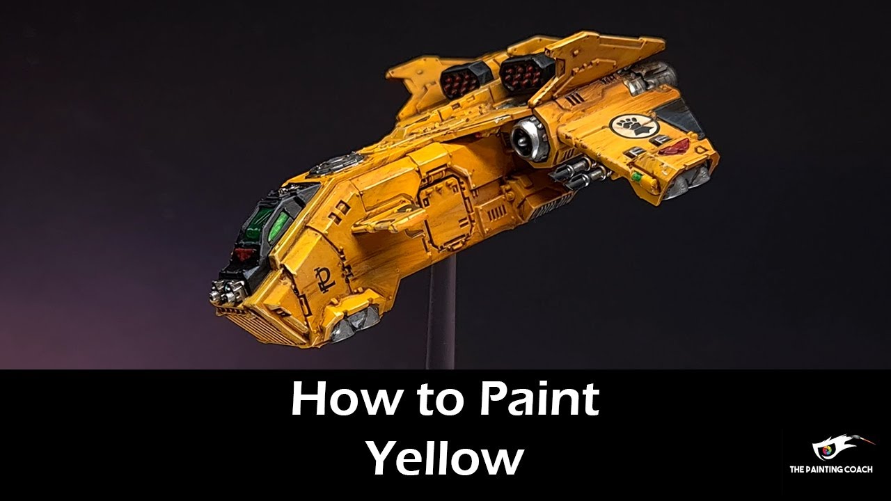 How to Paint Yellow YouTube