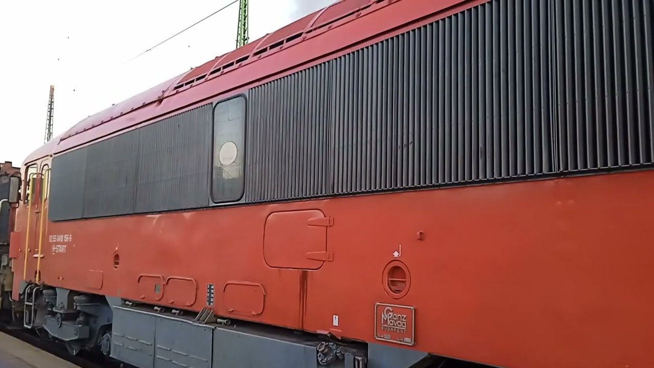 418 156 Csörgő dízelmotor indítás