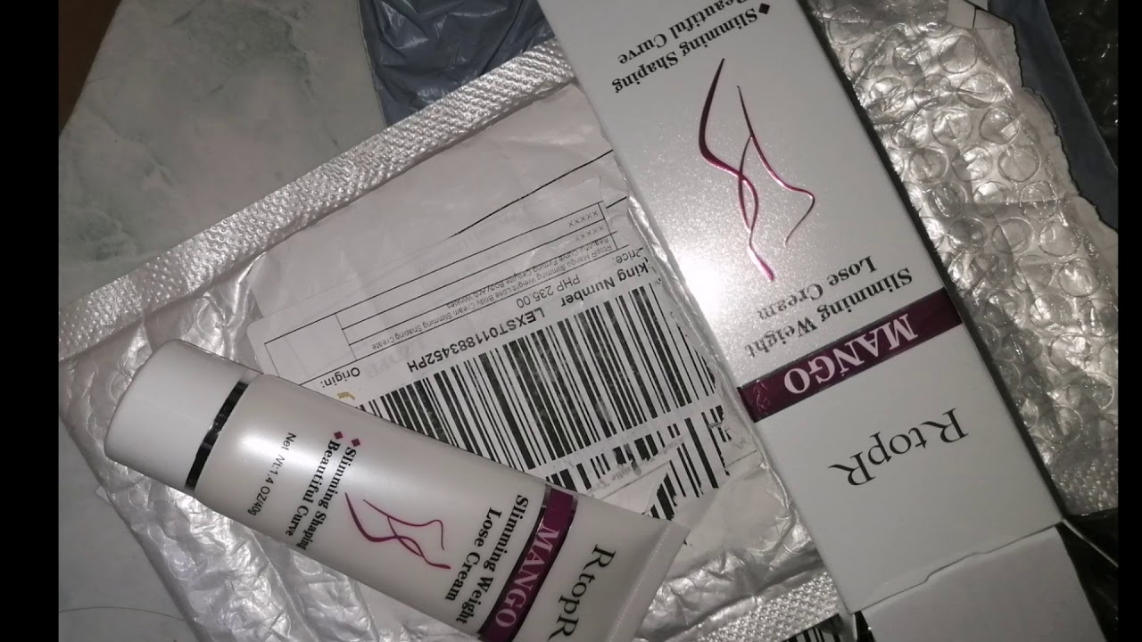 RtopR Mango Slimming Weight Loss Cream YouTube