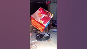 The led display can be assembled into a cube #leddisplay #shorts #eagerled #led