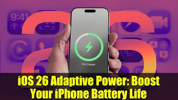 iOS 26 Adaptive Power: Boost Your iPhone Battery Life