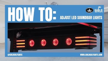 How To: Adjust Evolution LED Soundbar