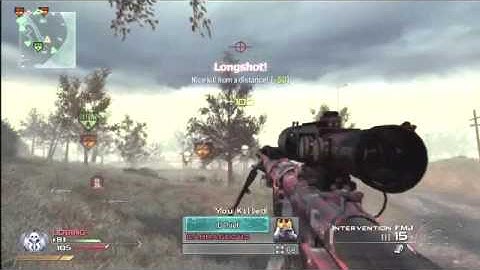 Mw2 Awsome No-Scope Across Wastland
