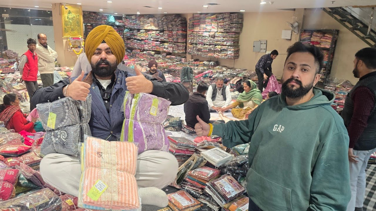 Factory से Fancy Suit मंगवाए Misha Tex Fab Ludhiana 