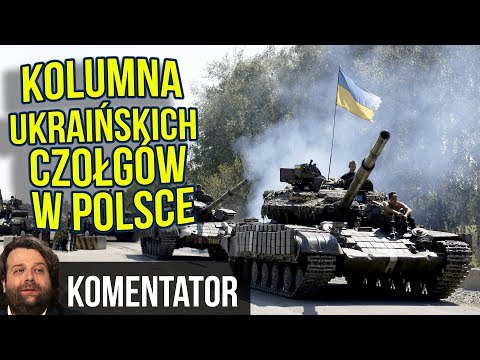 ⚠️ Kolumna Ukraińskich Czołgów w Polsce - BEZ NADZORU