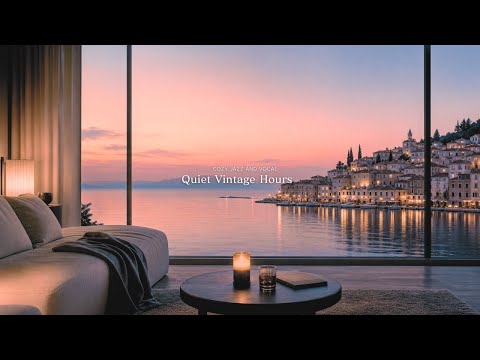 Lakeside Sunset Serenity – Cozy Vintage Jazz for Quiet Evening