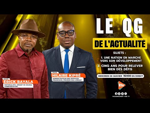 Le QG de l’actualité du mercredi  28 janvier  2026