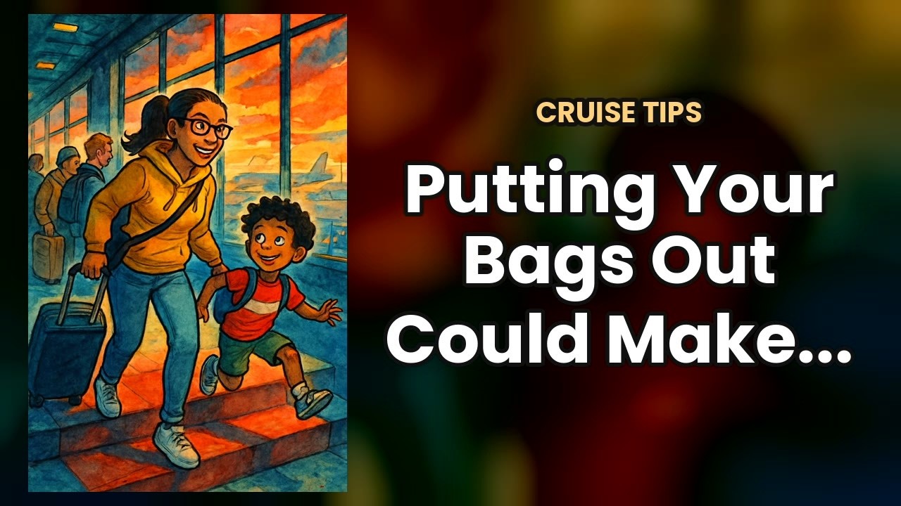 The Last-Night Luggage Mistake That Makes Cruisers Miss Their Flight Home | Cruise Tips
