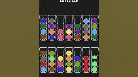 【Ball Sort Puzzle】Level.229