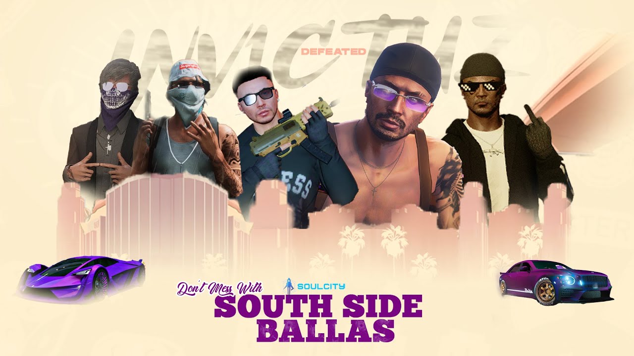 SOUTH SIDE IT IS | BALLAS VS INV1CTUZ | WAR Edit 🔥🔥