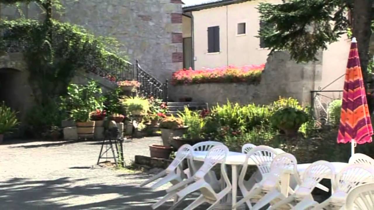 THE PILGRIM TRAIL-  Through the village of St. Antoine France, Thousands travel on foot and donkey