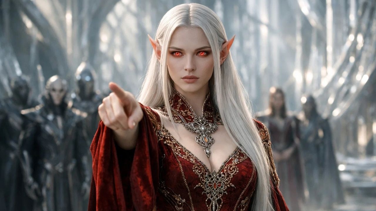 Alien Vampire Princess Chose a Human as Her Husband—And No One Dared to Object