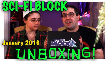 UNBOXING! Sci-Fi Block January 2017 - #DoctorWho #GameOfThrones #HarryPotter