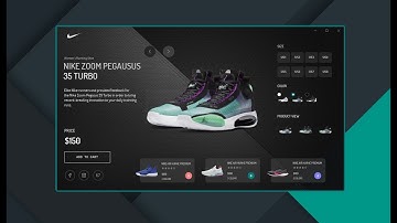 C# UI Design - NIKE Flat Design - Visual Studio Dashboard Winform App GUNA