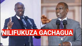 GACHAGUA MTU WA SHARES NILIMFUKUZA' ANGRY RUTO ATTACKS GACHAGUA IN KILI!!