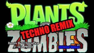 Plants vs Zombies Music   TECHNO REMIX   Roof Theme