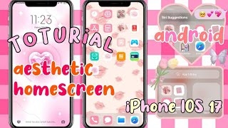 CARA MENGUBAH TAMPILAN ANDROID MENJADI IOS 17 LOH📱✨|| A'VLOG 🇮🇩 screenshot 4