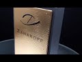 Changing The World: Zaharoff Signature Pour Homme