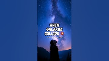 WHEN GALAXIES COLLIDE 💥 | The Fate of the Milky Way & Andromeda Revealed! #echotheuniverse