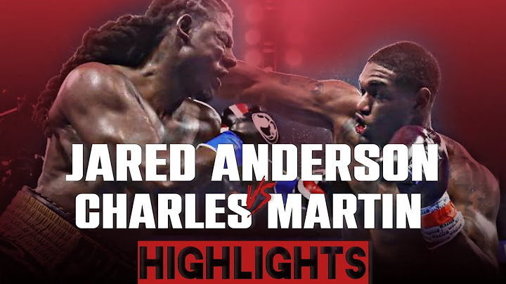 Jared Anderson vs Charles Martin | HIGHLIGHTS #AndersonMartin