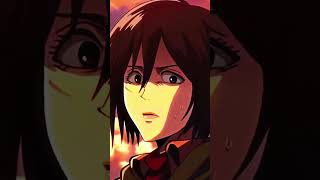 mikasa | anime | edit capcut template | capcut tutorial | anime edit | capcut tutorial #animeedit
