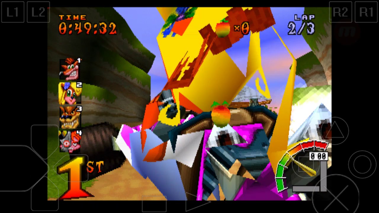 CTR Crash Team Racing Android Vía epsxe formato Bin Descarga por Mediafire YouTube