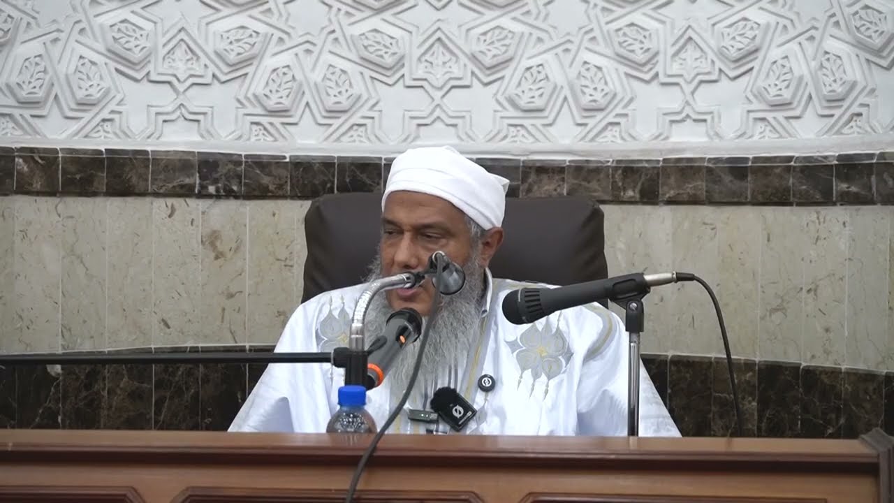 الشيخ الددو يبين معنى قوله تعالى : { إنه عمل غير صالح }