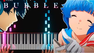 Bubble feat.Uta - MV Eve Piano Synthesia Tutorial
