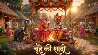 चूहे राजा की एडवेंचर शादी नन्हे बच्चों की जादुई कहानी | मजेदार और सीख भरी एडवेंचर वीडियो।
