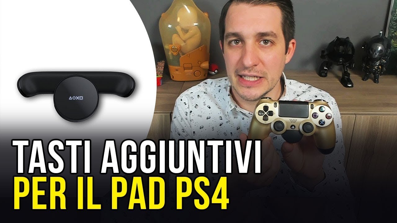 DualShock 4 Back Button Recensione: tasti aggiuntivi per il pad PS4 -  YouTube