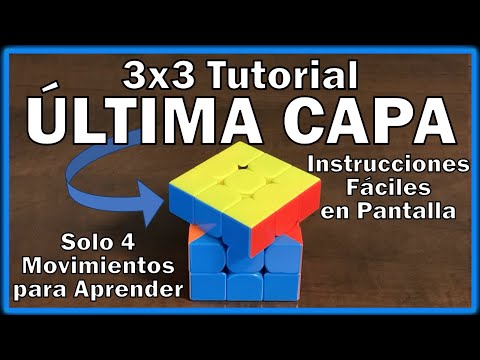 Video: Cómo Conseguir La Parte Superior De La Tercera Capa Del Cubo De Rubik