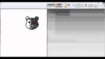 monokuma pixel art speedpaint