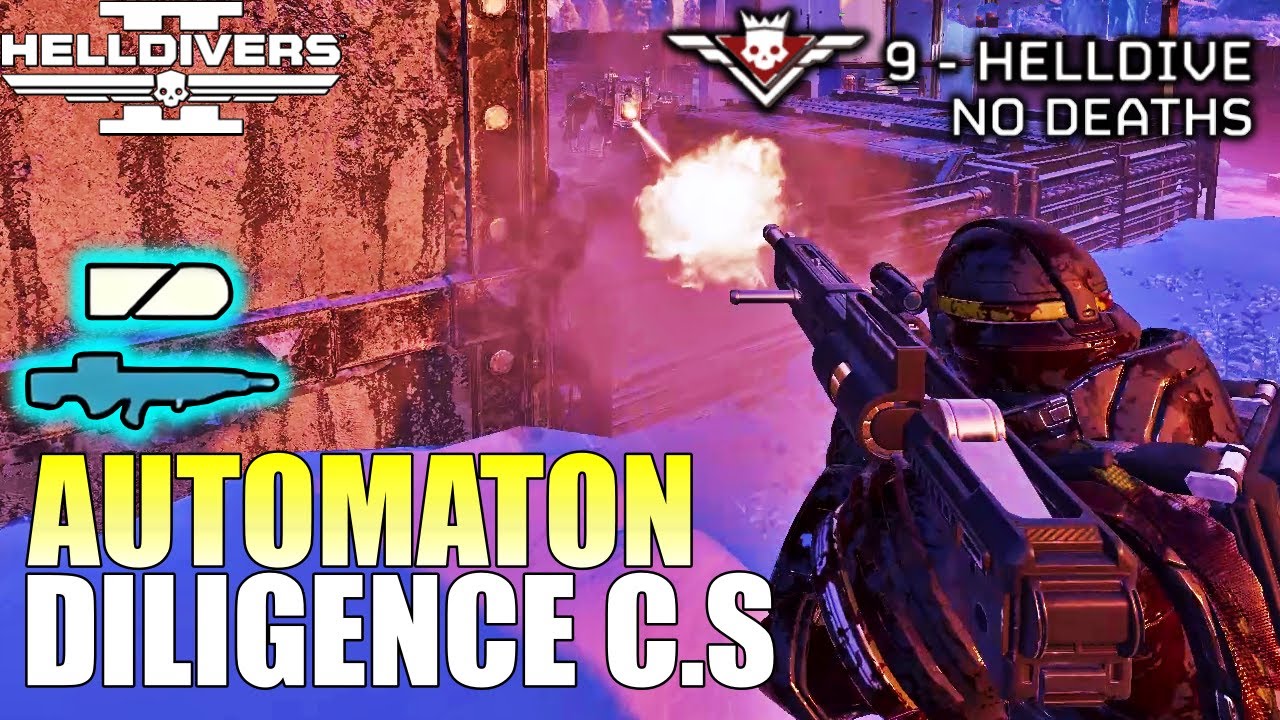 Helldivers 2 - Autocannon Gameplay on Automaton (No commenatry, Max ...