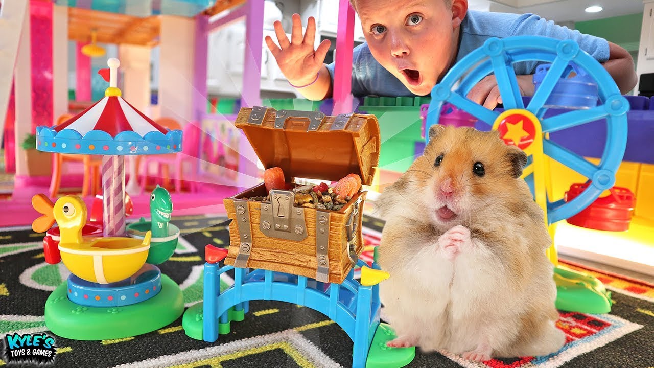 Hamster Land - Cute Pets Hamsters Column Matches Up Games on the