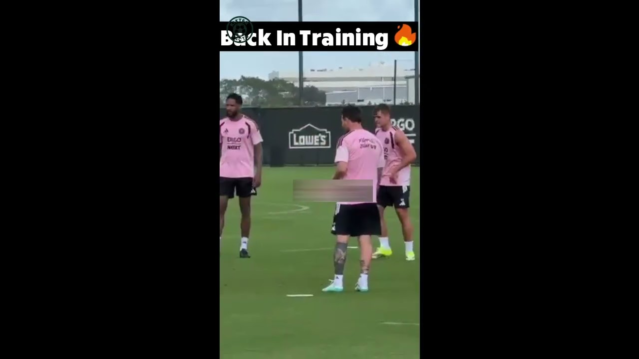 Shocking 🐐 Messi BACK in Training 2026! 🚨🔥