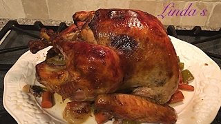 طريقة عمل إلديك الرومي بالفرن How to roast turkey in the oven