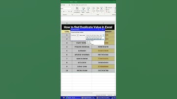 🔍 How to Find Duplicate Values in Excel or Google Sheets | Simple & Smart Trick!