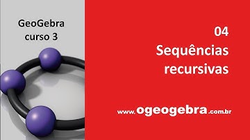 GeoGebra: Sequências recursivas