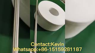 JRT Jumbo Roll Toilet Paper Converting Cutting Machines whatsapp: +86-15159281187