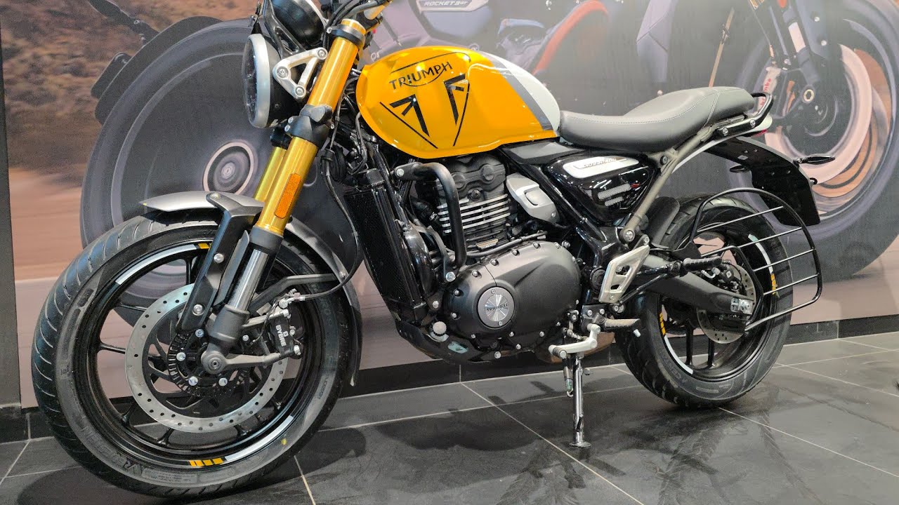 All New 2026 Triumph Speed 400 - Racing Yellow