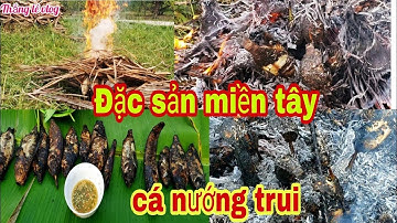 cá lóc nướng trui món ăn Dân Dã miền tây