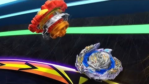 beyblade burst db episode 24 - Lui is back - Guilty Longinus vs Ifrit Magma